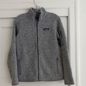 Patagonia Heather Gray Fleece Jacket